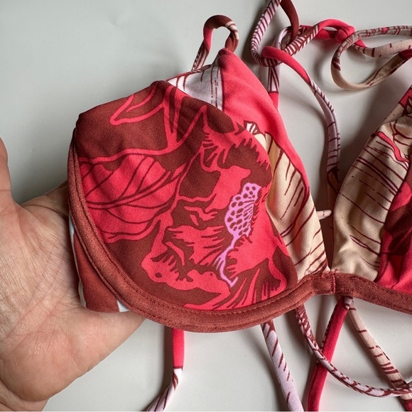 Maaji - Curuba Samba Reversible Underwire Bikini Top Multicolor Size Small - Picture 3 of 5